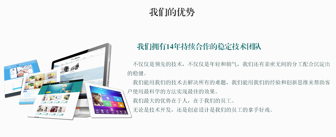 我們的優(yōu)勢